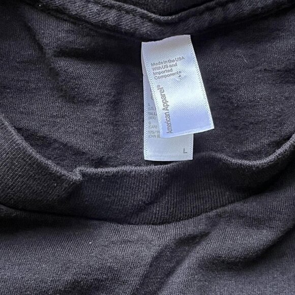 Bruce Springsteen American Apparel Tee Mens L Black River Tour 2016 Shirt - Picture 7 of 7